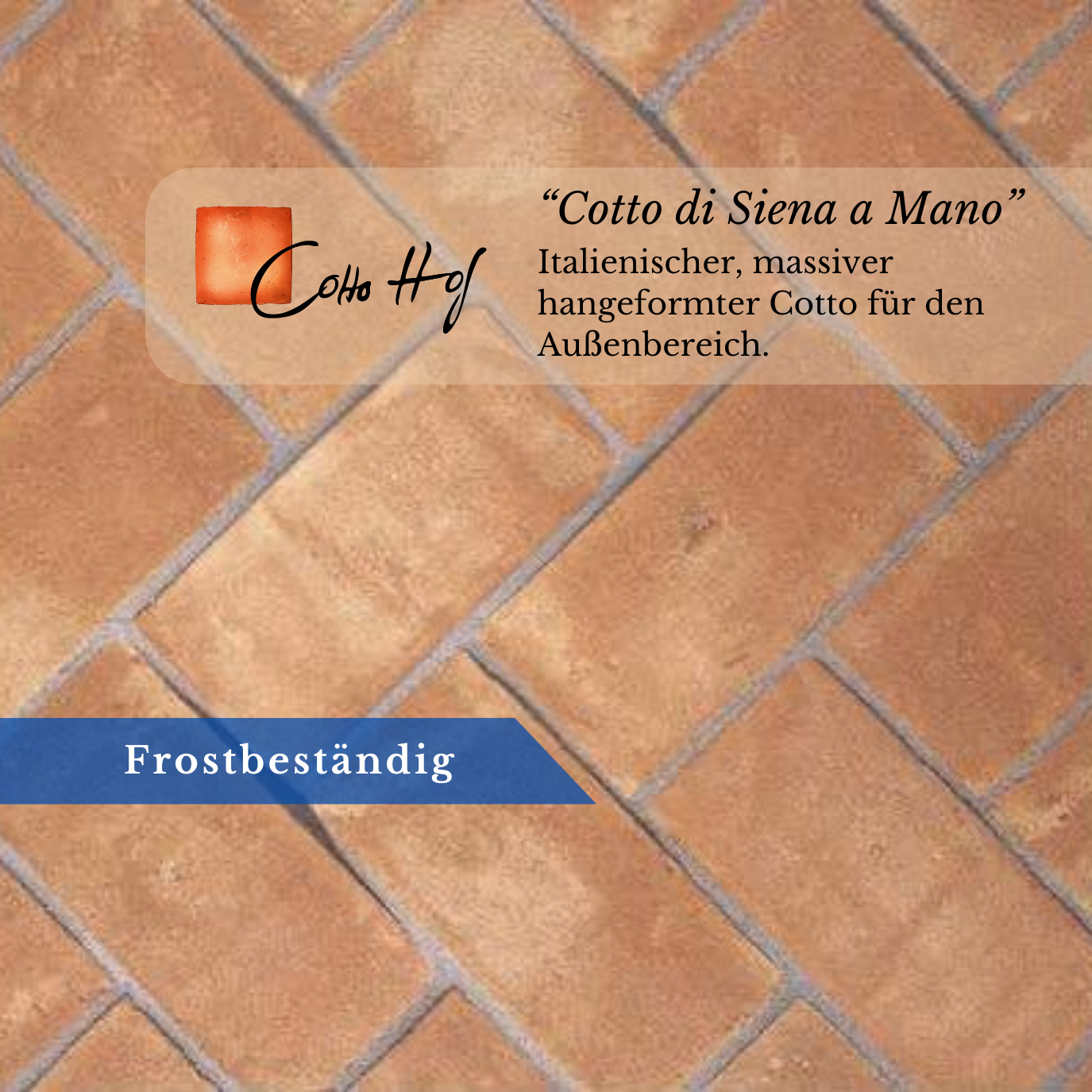 Cotto di Siena a Mano