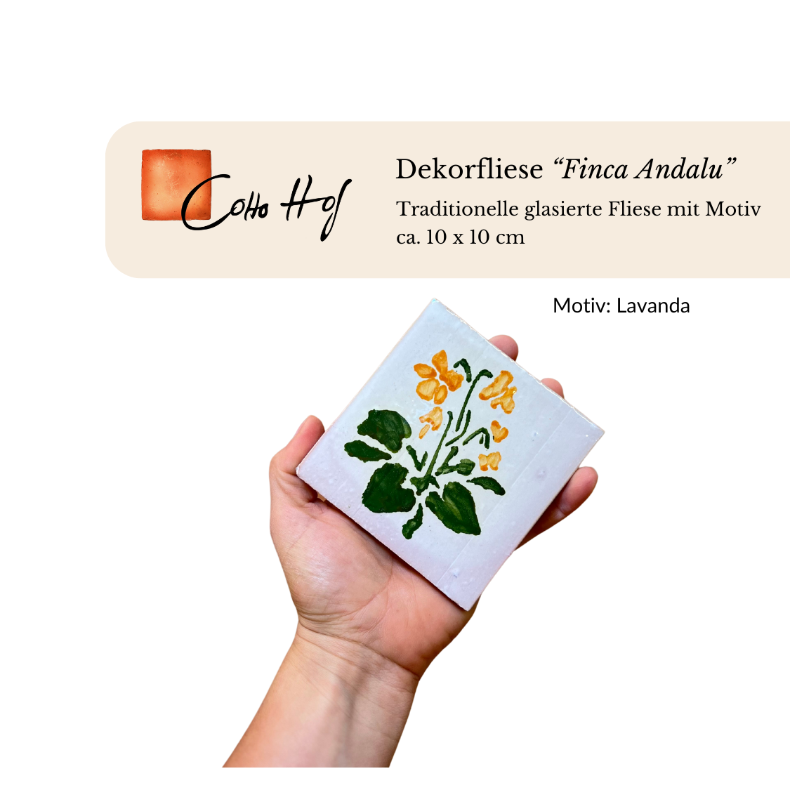 Dekorfliese "Finca Andalu"
