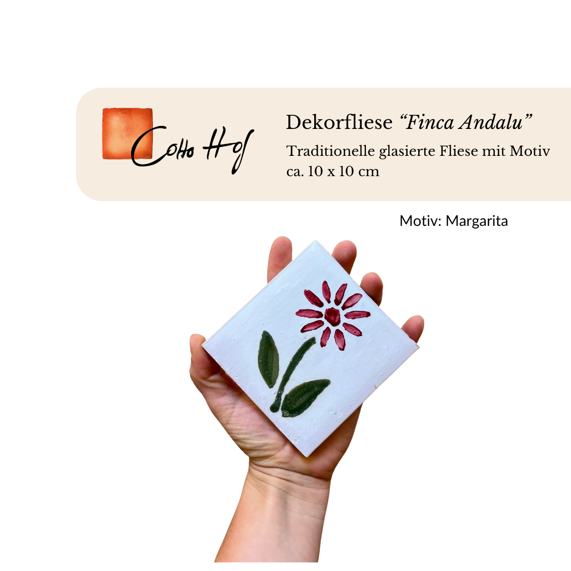 Dekorfliese "Finca Andalu"