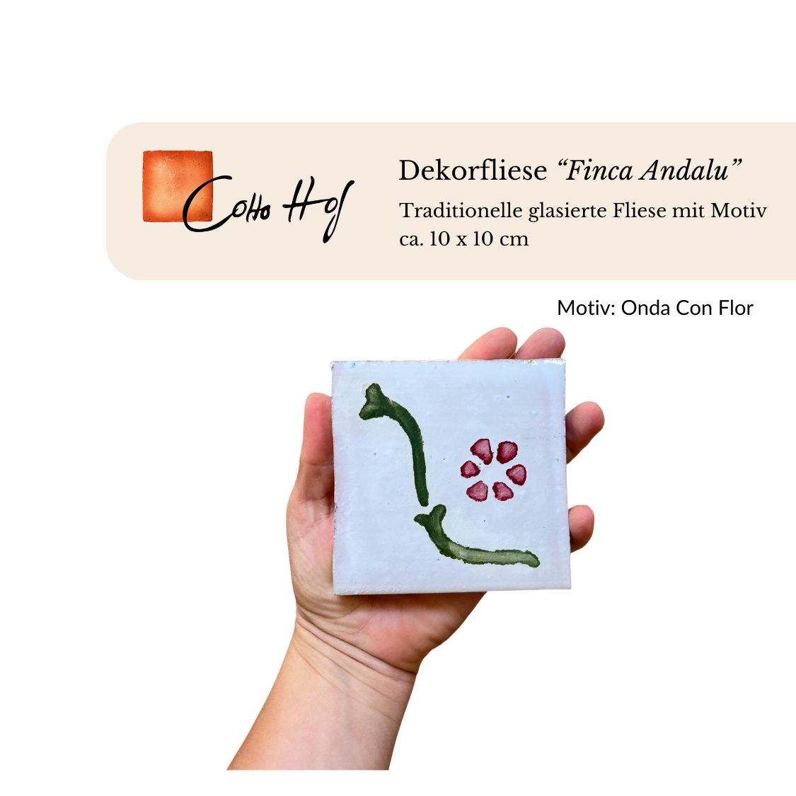 Dekorfliese "Finca Andalu"