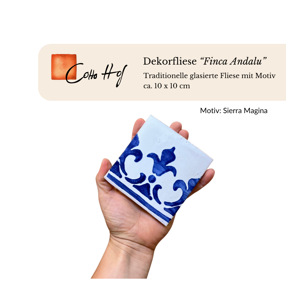 Dekorfliese "Finca Andalu"