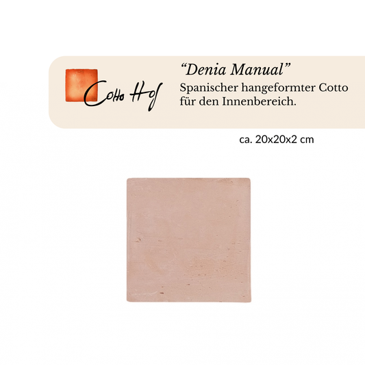 "Denia Manual" 20x20 cm