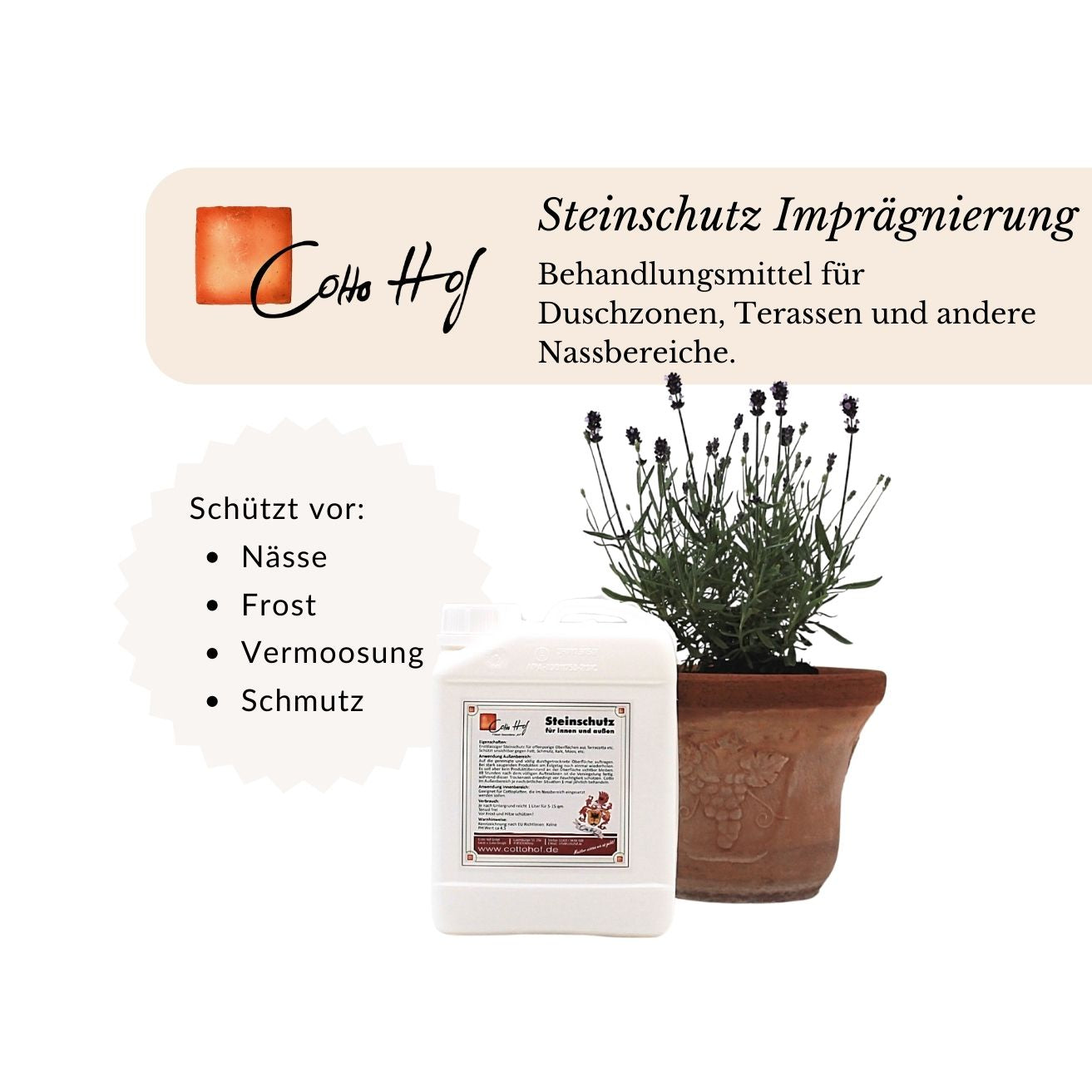 Cotto Imprägnierung / Steinschutz